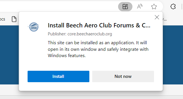New Forum User Guide - Beech Aero Club (BAC)